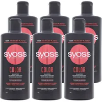 Syoss 6 x Syoss Shampoo Color jeweils 440ml für