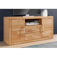 Home Affaire »Logo,130cm breit, Fronten Massivholz,5 Fächer«, Holz massiv,