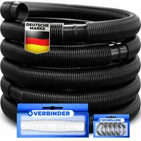 Kesser KESSER® Poolschlauch Schwimmbadschlauch mit Muffen Solarschlauch für Pool