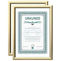 Ideal Trend Bilderrahmen modern gold 21x29,7 cm 2er Set