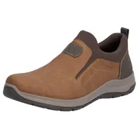 Rieker Slipper RIEKER, Herren, Gr. 47, braun (braun, schwarz),