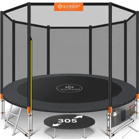 Kesser KESSER® - Trampolin TÜV Rheinland GS Zertifiziert Komplettset