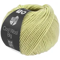 Lana Grossa Cool Wool Big Häkelwolle, 120 m grün