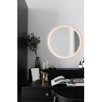 Mirrors and More LED-Lichtspiegel »Yulika«, (1 St.), schwarz