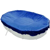 Evolution Abdeckplane Oval 623x360 cm Blau mit Übermaß Sommer