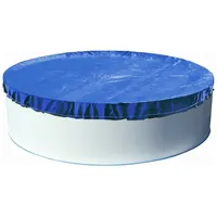 Evolution Abdeckplane Rund Blau mit Übermaß Sommer Winter Pool