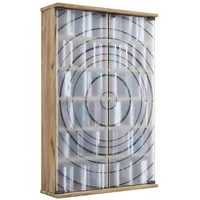 VCM Holz CD DVD Stand Regal platzsparender CD Schrank