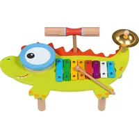 GoKi Musikstation Krokodil mit Notenheft