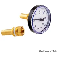 Afriso Bimetall-Thermometer 0/120 GrC, Schutzr g 1/2Z b BiTh
