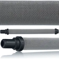 Rosfix Schwarzer 70-Maschen-Fingerfilter für Farbspritzgeräte