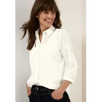 Cecil Langarmbluse in vanilla white, | Gr.: M (40)