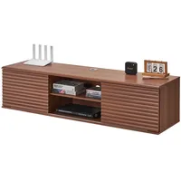 Vevor TV Schrank hängend Wandhalterung, Fernsehschrank mit verstellbarem Regal