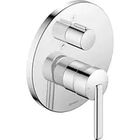 Duravit Balcoon Einhebel-Wannenmischer, Unterputz Montage, 170x200mm, BA5210012010 Unterputz-Wannenarmatur, chrom