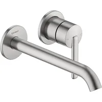 Duravit Balcoon Einhandmischer Edelstahl gebürstet