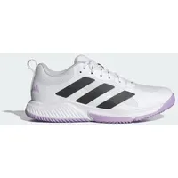 Adidas Court Team Bounce 2.0 Shoes, Cloud White/Core Black/Powder