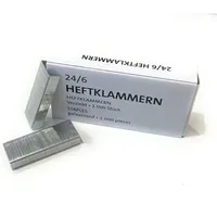 SOENNECKEN Heftklammern 24/6 verzinkt 1000 Stück