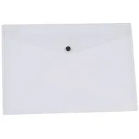 Q-Connect Aktentasche A4 quer transparent