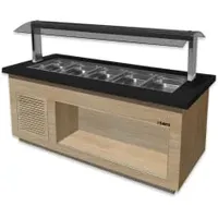 Saro Salatbar für 5x 1/1 GN, Modell PREMIUM LINE