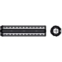Industrial Quality Supplies DIN 1481 Spannstift (Spannhülse), schwere Ausführung,