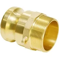 TEGUMA Hebelarmkupplung Kamlok Typ F Messing 75,18 mm 2