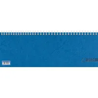 Glocken Querkalender 1 Woche = 2 Seiten, blau Kalendarium