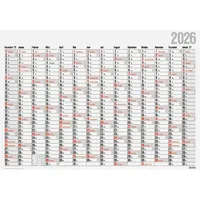 Glocken 2026 Glocken Plakatkalender 98x68,5cm 14Monate