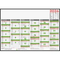 Brunnen Tafelkalender 2026 | A4 quer
