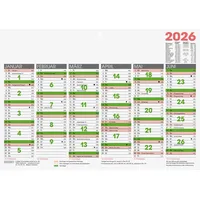 Brunnen Tafelkalender 2026 | A4 quer