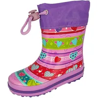 Beck Mädchen Joy Gummistiefel, Mehrfarbig, 24 EU