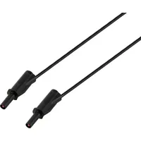 VOLTCRAFT MSB-532 Messleitung 4mm 2 m Schwarz 2,5mm2 CAT
