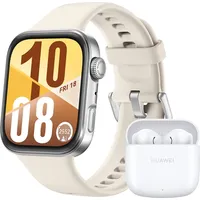 Huawei Watch Fit 4 Weiß + FreeBuds SE2