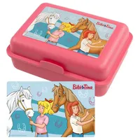 UNITED LABELS Bibi & Tina Brotdose Pferde Hufeisen Lunchbox