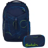 Satch MATCH Blue Tech 2-teilig in Blau | Gr.: