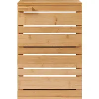[en.casa] Hängeschrank Epind 50x33x20 cm Bambus Natur