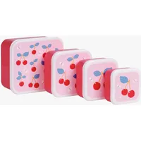 A Little Lovely Company Lunchbox-Set, Kirschen