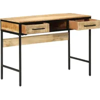 VidaXL Schreibtisch Akazie massiv / Braun