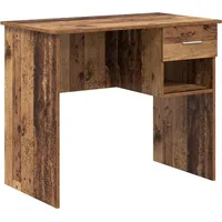 VidaXL Schreibtisch Altholz Braun
