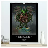 Calvendo Bestiarium Vladi Krafft (hochwertiger Premium Wandkalender 2026 DIN