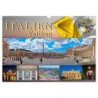 Calvendo Reise durch Italien Vatikan (Wandkalender 2026 DIN A3