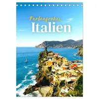 Calvendo Farbenfrohes Italien (Tischkalender 2026 DIN A5 hoch), CALVENDO