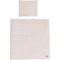 Roba Wiegenbettwäsche, Beige Textil, Gepunktet, 80x80 cm GOTS Schlafen,