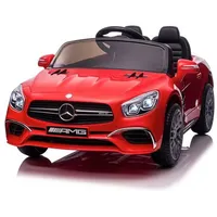 TPFLiving Elektro-Kinderauto Mercedes SL 65 AMG rot