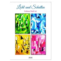 Calvendo Licht und Schatten Cubism Wall Art (Wandkalender 2026