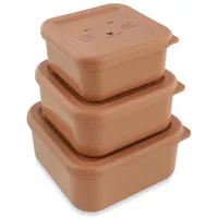 Trixie Brotdosen für Kinder, 3-teilig Mrs. Cat