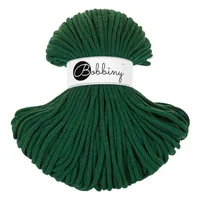 Bobbiny Makramee-Flechtkordel, 5 mm, 100 m, Dunkelgrün (Pine Green)