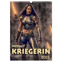 Calvendo Mythos Kriegerin (Wandkalender 2026 DIN A3 hoch), CALVENDO