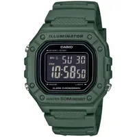 Casio Timeless Collection W-218H-3BVEF Silikon 50 mm
