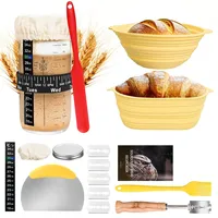 Sauerteig Starter Set 16 Stück Brot Backen Zubehör Brotbackset