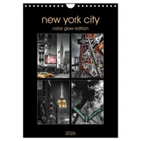 Calvendo New York City - Color Glow Edition (Wandkalender