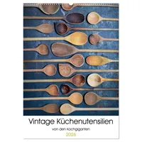Calvendo Vintage Küchenutensilien (Wandkalender 2026 DIN A2 hoch), CALVENDO